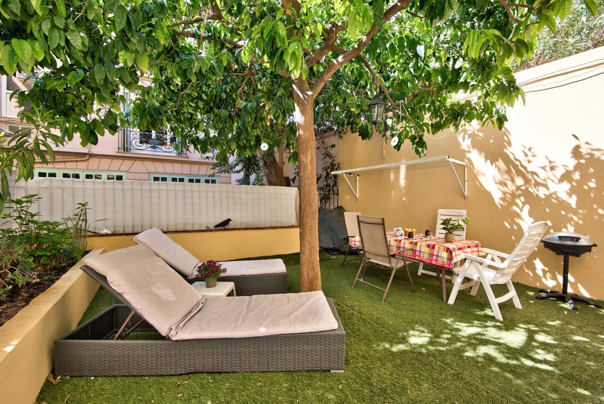 La Palais Osiris Nice Centre Jardin Wifi Clim Parking Екстериор снимка