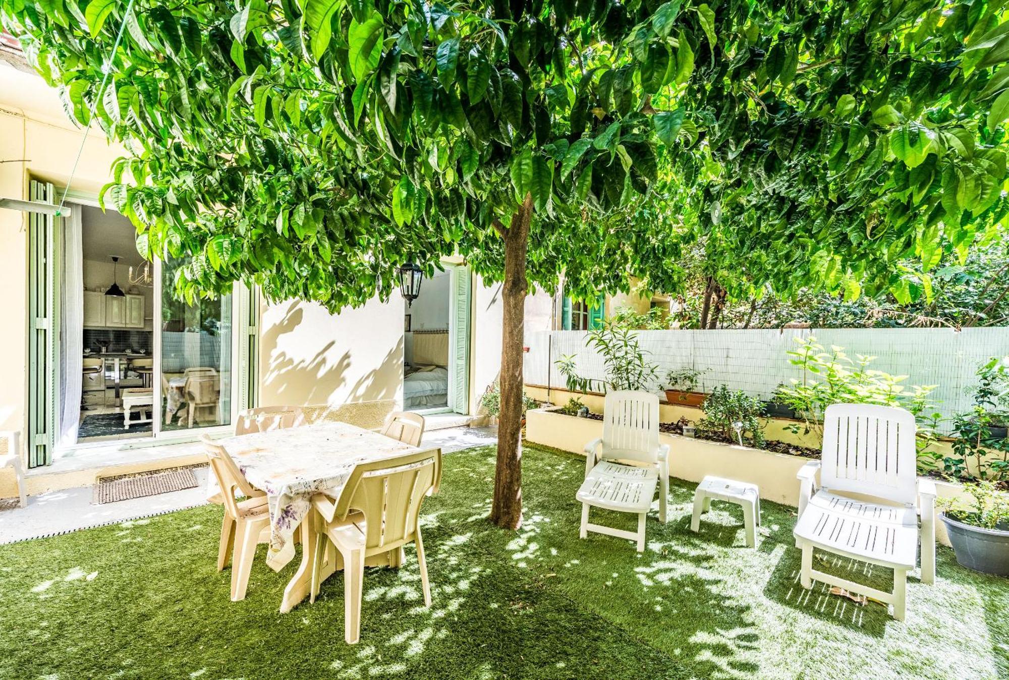 La Palais Osiris Nice Centre Jardin Wifi Clim Parking Екстериор снимка